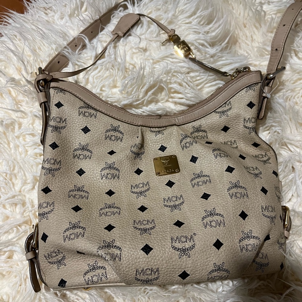 Authentic M C M hobo bag
